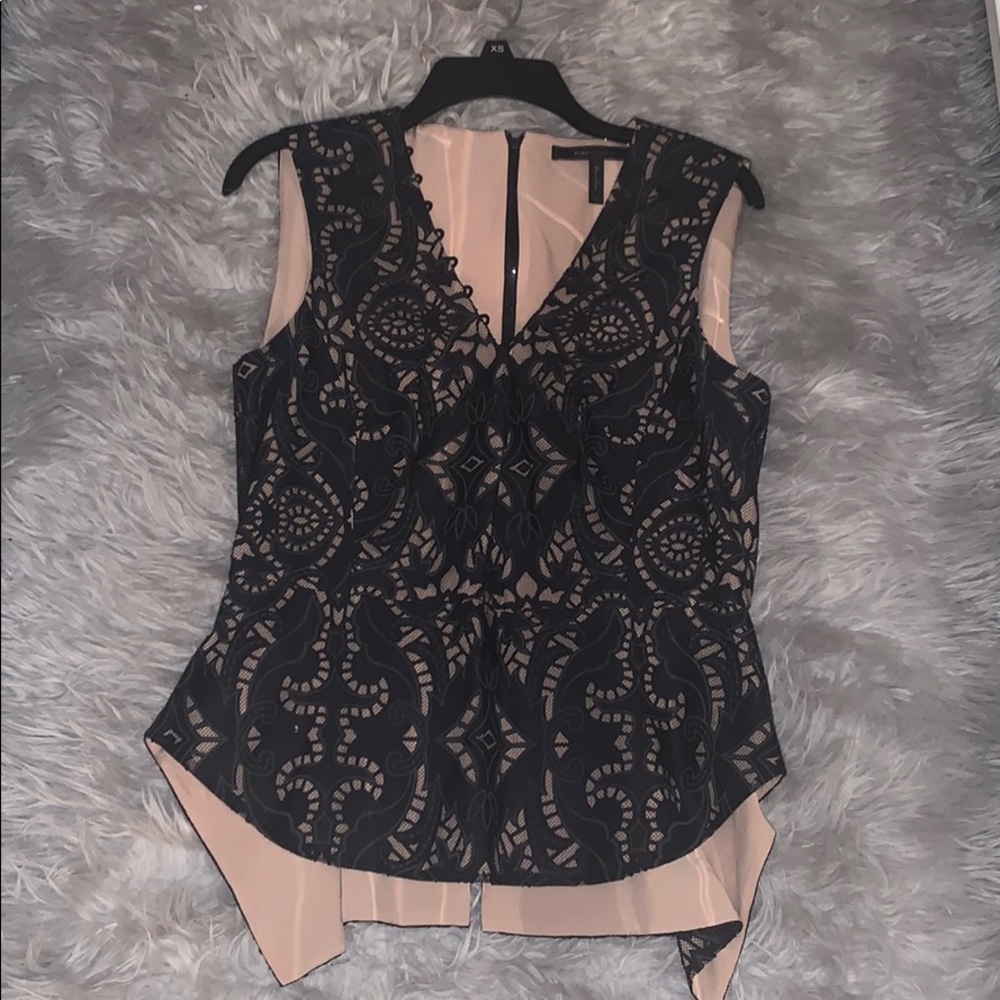 Elegant peplum lace top✨